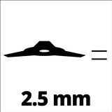 Einhell Trokraki nož za trimer 255mm/2,5mm, - (3405082) | ePonuda.com