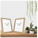 Aberto Design Set okvira za slike 2NFC1011_1318, 13x18cm, 2 komada, Bež Cijene