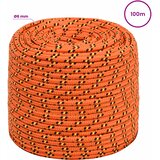  Višenamjensko pomoćno uže 6 mm 100 m Narančasta PP | shoptok.hr