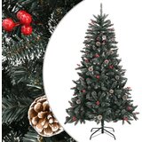  Umjetno božićno drvce sa stalkom zeleno 150 cm PVC | shoptok.hr