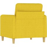  Fotelja Svjetložuta 60 cm od tkanine | Eponuda.com
