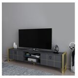 Hanah home tv polica mila anthracite gold | ePonuda.com