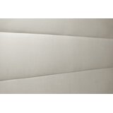 Sommeil de plomb Naglavna deska 90 cm Črte - Taupe Velvet Fabric, (21613092) | Shoptok.si