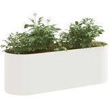  Povišeni vrtni krevet Bijela 120 x 40 x 40 cm | shoptok.hr