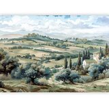 Foto tapeta - Landscape with Green Fields and Trees Tuscan Sunny View 300x210 Standard | shoptok.hr