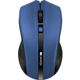 Canyon MW-5 2.4GHz wireless Optical Mouse with 4 buttons, DPI 800/1200/1600, Blue, 122*69*40mm, 0.067kg