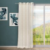 Casa Selección Bež prosojna zavesa 140x260 cm Relief Arch – | Shoptok.si