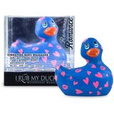 Big Teaze Toys my duckie romance 2.0 - vodoodporni klitorisni vibrator (modro-rožnat) Cene