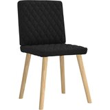  Jedilni stoli 4 kosi črno blago | Shoptok.si