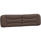 Maison Chic posteljno vzglavje - vzglavna omarica - vzglavna stranica rjava 200 cm umetno usnje, (21704280) | Shoptok.si