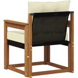  Set vanjskih sofa Čvrsto drvo akacije i Textilene | shoptok.hr