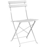  Sklopivi bistro set 3 pcs Bijelo Čelik | shoptok.hr