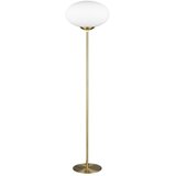  Medeninasta stoječa svetilka s steklenim senčilom (višina 150 cm) Fomento – | Shoptok.si