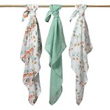 BabyOno 348/12 pelene muslin 3kom zelene | shoptok.hr