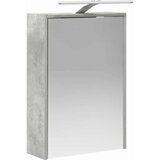  Kopalniška ogledalna omara Betonsko siva 43 x 16 x 62.5 cm, (5000233100) | Shoptok.si