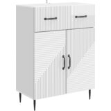  Kreveta s ladicama Bijela visokog sjaja 66 x 34,5 x 89,5 cm | Eponuda.ba