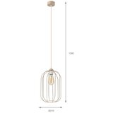  Luster na sajli DESTELLO 1xE27/15W/230V prečnik 21 cm bež | Eponuda.com