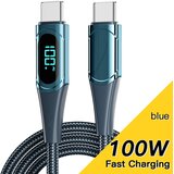 INF Kompatibilna podatkovna kabel za Huawei prenosnike, 100W, 1m, modra Blue, (5000276853) | Shoptok.si