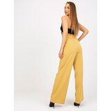 XSAPIENZA Pants-BR-SP-235.72-dark yellow | Shoptok.si