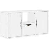 TV ormarić s ladicom ODDA bijeli 79x24x40 cm puno drvo bor | shoptok.hr