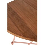 Premier Housewares Okrogla jedilna miza iz masivnega bresta ø 80 cm District – | Shoptok.si