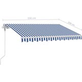 Samostojeća automatska tenda 350x250 cm plavo-bijela | shoptok.hr
