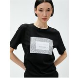 Koton Printed T-Shirt Crew Neck Cotton Cene