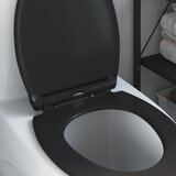  WC daska Crna 47 x 37,5 x 3,8 cm Duroplast | Eponuda.com