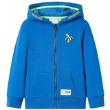  Dječja majica s kapuljačom i patentnim zatvaračem plava 92 | shoptok.hr