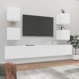 The Living Store Komplet TV omaric 6-delni bel inženirski les - Komplet TV Omaric, (21374679) | Shoptok.si