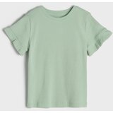 Sinsay Paket od 3 rebraste majice s volanima | shoptok.hr