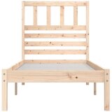  Posteljni okvir iz trdne borovine 90x200 cm, (20643978) | Shoptok.si