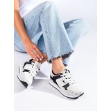 SHELOVET women's sports white and black shoes Cijene