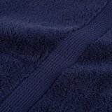 vidaXL Komplet brisač iz bombaža 12-delni mor.modra 600gsm 100% bombaž Cene