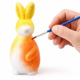 Bunny Styrofoam Decorations Painting Kit 2 Eggs Paints | Shoptok.si