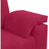  Dvosjed, sofa, vino crvena, 180x77x82 cm, baršun | shoptok.hr