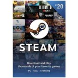  Steam Wallet Gift Card €20 Digital Code | ePonuda.com