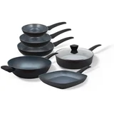 BE Living Set 6 tava Delight Black