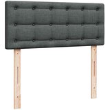  Krevet box spring s madracem tamnosivi 120 x 190 cm tkanina | shoptok.hr