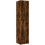  The Living Store Visoka omara dimljeni hrast 40x42,5x185 cm inženirski les - Visoka Omarica, (21496532) | Shoptok.si