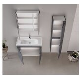 Hanah home Kupatilski ormarić sa umivaonikom i ogledalom (2 komada) Desna 90 959 | Eponuda.com