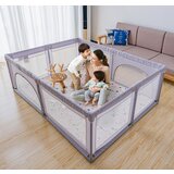 IQ Global Joy ogradica za bebe siva boja - 150x200 cm ( 22738 ) Cene