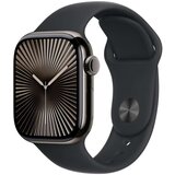 Apple Watch S10 Slate Titanium Sport Band Black- S/M GPS + Cellular 42mm MWXG3QF/A 2024 | shoptok.hr