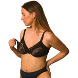 Carriwell nedrček za dojenje Soft as silk, S black | Shoptok.si
