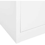  Uredski ormarić bijeli 90 x 40 x 180 cm čelični | shoptok.hr