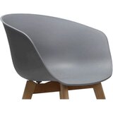MID.YOU SET NASLANJAČEV, les, umetna masa siva | Shoptok.si