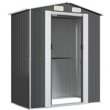  Vrtno spremište antracit 192x108x223 cm od pocinčanog čelika | shoptok.hr
