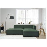 Bobochic Paris Zelena kutna garnitura (s desnim kutom/u obliku slova L) Megeve – | shoptok.hr