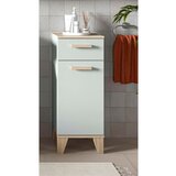 MID.YOU spodnja omarica star, barva hrasta, svetlo zelena | Shoptok.si