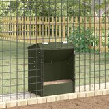 Hranilica za zečeve Maslinasto zelena 64.5 x 25.5 x 45.5 cm | shoptok.hr